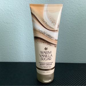 Bath & Body Works Warm Vanilla Sugar Body Cream 8 oz.